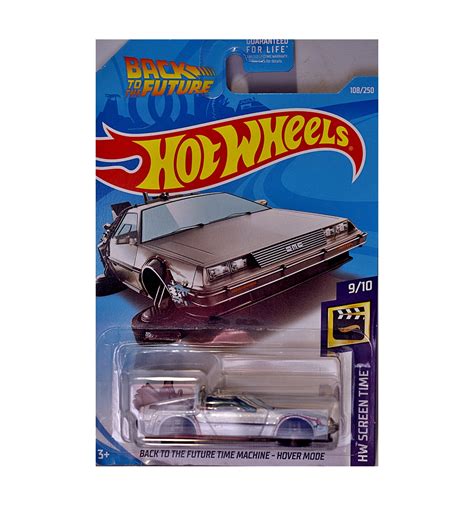 Hot Wheels Back to the Future Time Machine Delorean DMC-12 Hover Mode - Global Diecast Direct