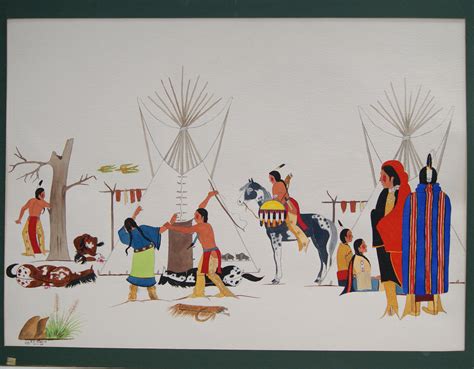 Kiowa Painting - R. G. Munn Auction LLC