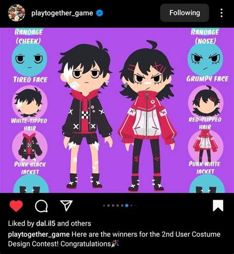 Anyone remember these costume design winners? : r/playtogether