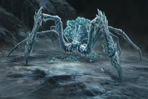 Ice Spider by Russell Dongjun Lu : ImaginaryBeasts