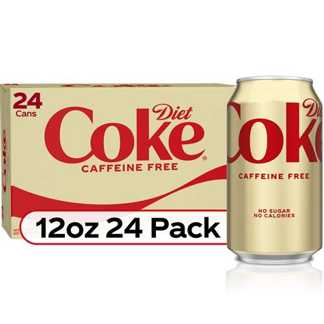 Diet Coke Caffeine Free 12oz Cans (Pack of 24) - Walmart.com