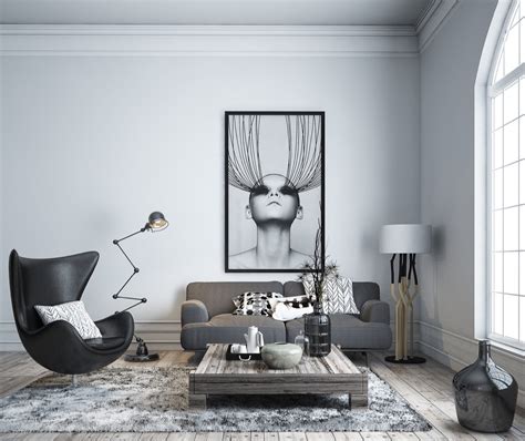 30 Black & White Living Rooms That Work Their Monochrome Magic