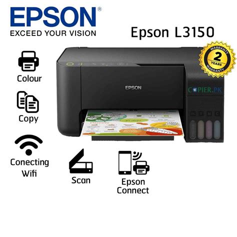 Epson EcoTank L3150 Wi-Fi All-in-One Ink Tank Printer Price in Pakistan