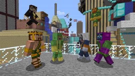 Minecraft On Xbox 360 Gets Avengers Skin Pack DLC