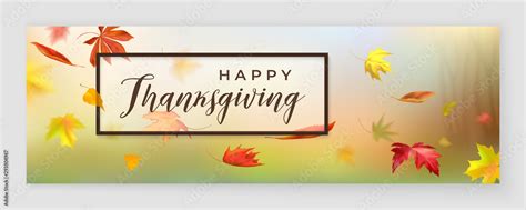 Happy thanksgiving banner Stock Vector | Adobe Stock