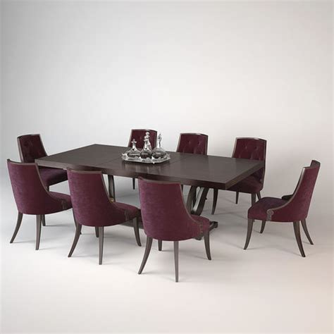 Christopher Guy Dining Set 3D model | CGTrader