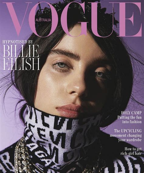 billie eilish vogue cover designer - Chelsey Rosario