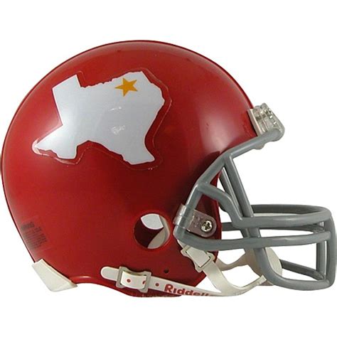 Riddell Kansas City Chiefs/Dallas Texans AFL 50th Anniversary Replica Mini Helmet - Oaks Batter ...