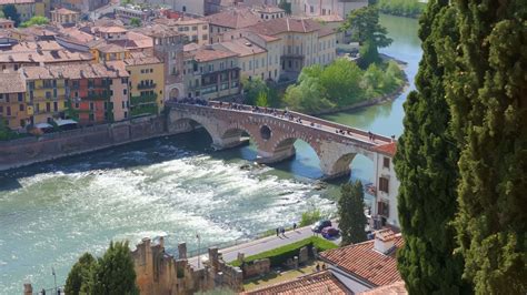 Old Stone Bridge Over the River 7503605 Stock Video at Vecteezy