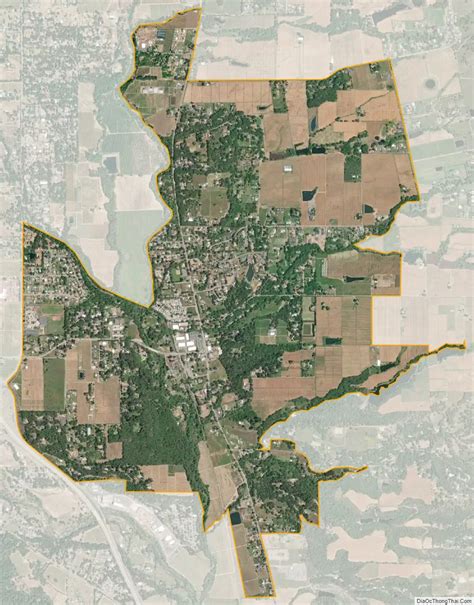 Map of Redwood Valley CDP