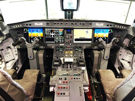 Inside the First-Ever Embraer E2 Jet