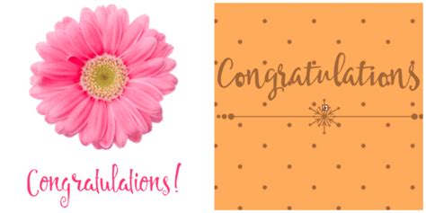 Congratulations Cards - Free Printables - Cultured Palate