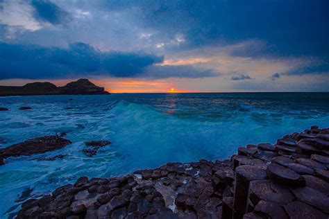 Giant's Causeway Sunset Photograph by Danny Mongosa - Pixels