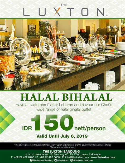 Halal Bihalal - The Luxton Hotel