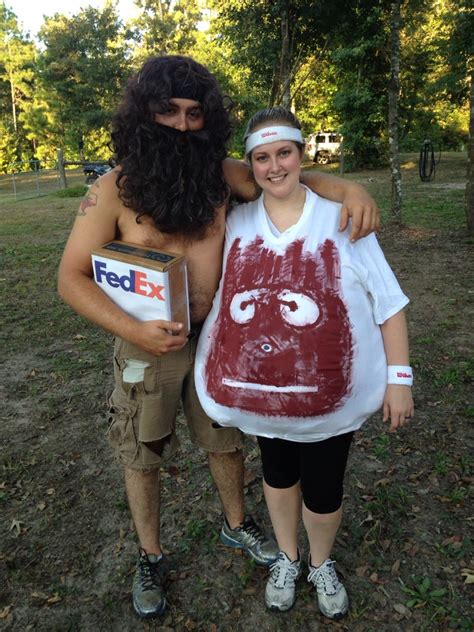 Castaway couple costume. Chuck and Wilson Wilson, Chucks, Personal ...