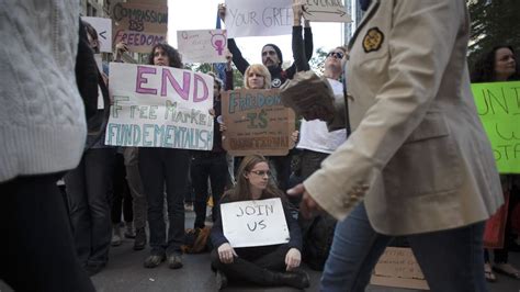 D.C. Spars Over Wall Street Protests