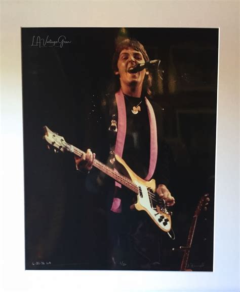 Paul McCartney Wings Over America Tour Los Angeles 1976 -Authentic ...