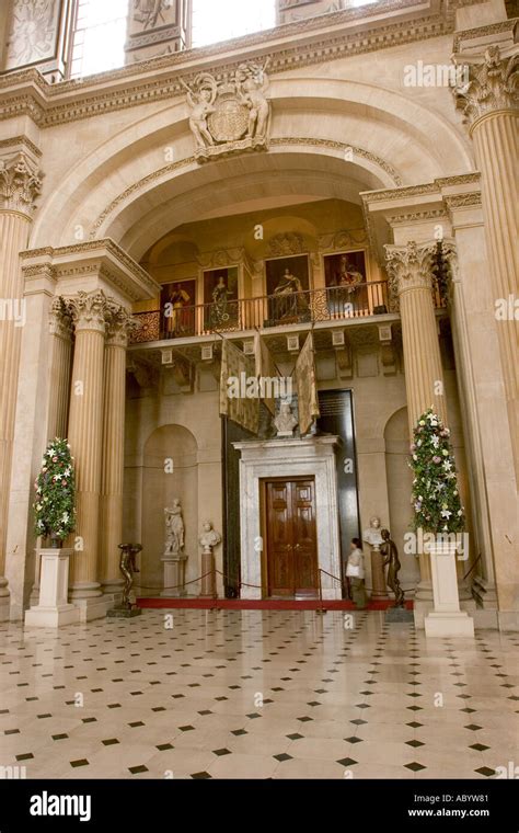 England Oxfordshire Woodstock Blenheim Palace interior the great hall Stock Photo: 4242816 - Alamy