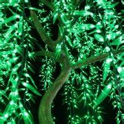 Outdoor Decorative LED Light Up Willow Tree | YanDecor