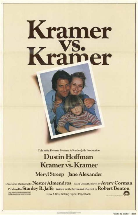 Kramer vs. Kramer Movie Posters From Movie Poster Shop