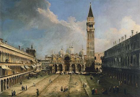 The Piazza San Marco in Venice - Canaletto — Google Arts & Culture