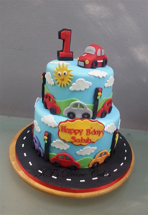 Car Birthday Cake Ideas | Ann Inspired