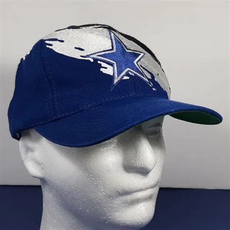 VINTAGE DALLAS COWBOYS Shark Tooth Pro Line Logo Athletic Snapback Hat 1990s NFL $67.96 - PicClick