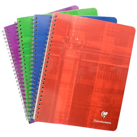 Clairefontaine Classics Side Wirebound 6¾" x 8¾" Multi-Subject Noteboo ...