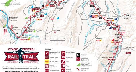 Otago Central Rail Trail Map & Guides | Central Otago