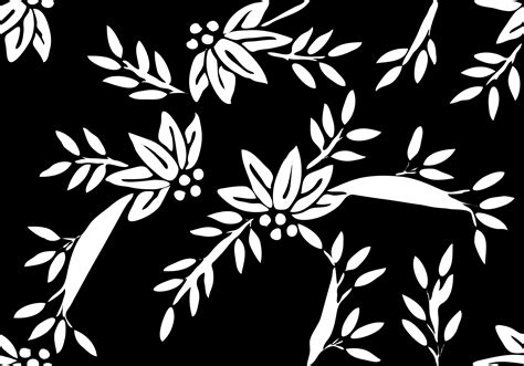 Leaves Wallpaper Black White Free Stock Photo - Public Domain Pictures