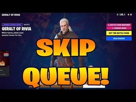 How To Skip QUEUE TIME In Fortnite! (How To Play Fortnite Season 3 ...