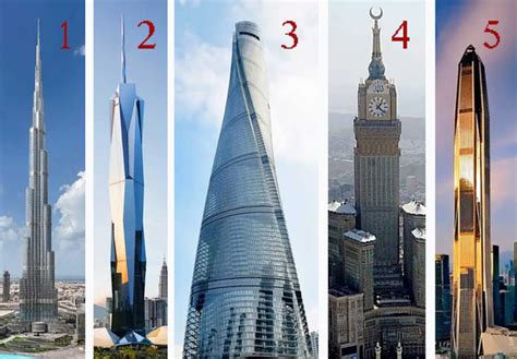 Five tallest buildings in the world | Vestnik Kavkaza