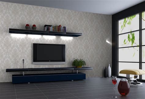 List Of Tv Unit Design With Wallpaper Ideas - ottis.hyperphp.com