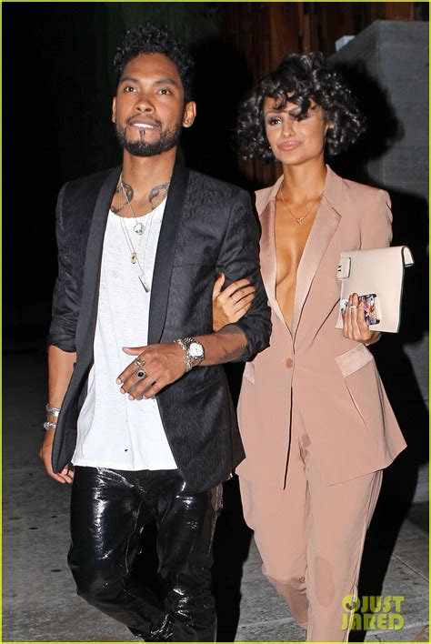 Miguel's Girlfriend Nazanin Mandi Stakes Claim to His Crotch!: Photo 3147036 | Photos | Just ...