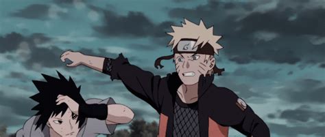 Naruto And Sasuke Gif Fight