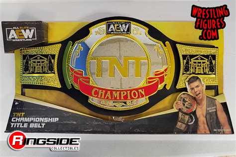 TNT AEW Championship Belt Replica Wrestling Genuine Leather ZINC BRASS ...