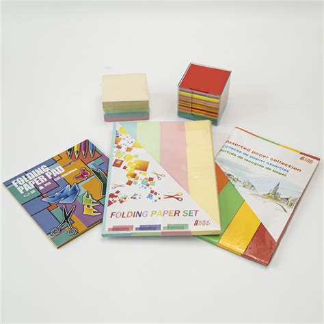 China Origami Colour Paper Pad or Pack in Fresh Multiple Colours ...