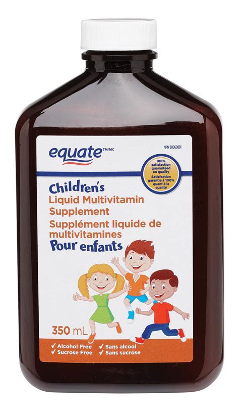 Equate Children’s Liquid Multivitamin Supplement | Walmart Canada