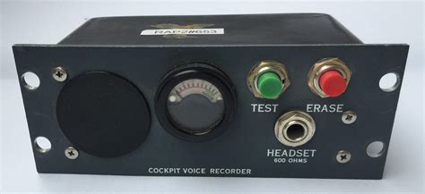 Cockpit voice recorder panel. - GLB Flight Products