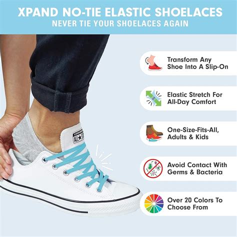 New goods listing Fast Delivery & Low Prices No Tie Elastic Shoelaces with Metal Buckles Shoe ...