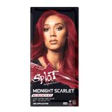 Splat 30 Wash Semi-Permanent Midnight Scarlet Hair Color, No Bleach Dark Red Dye - Walmart.com