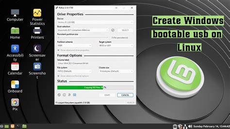How to make windows 11 bootable usb on linux - YouTube