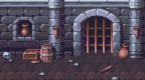 Pixel Art - Dungeon Background (Loopable) by AlbertoV on DeviantArt