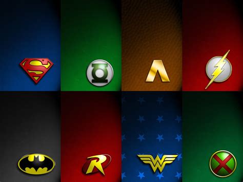 Aquaman, Superman, Martian Manhunter, Logo, Green Lantern, DC Comics ...