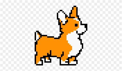 Download Corgi - ) - Minecraft Corgi Pixel Art Clipart (#3548539) - PinClipart