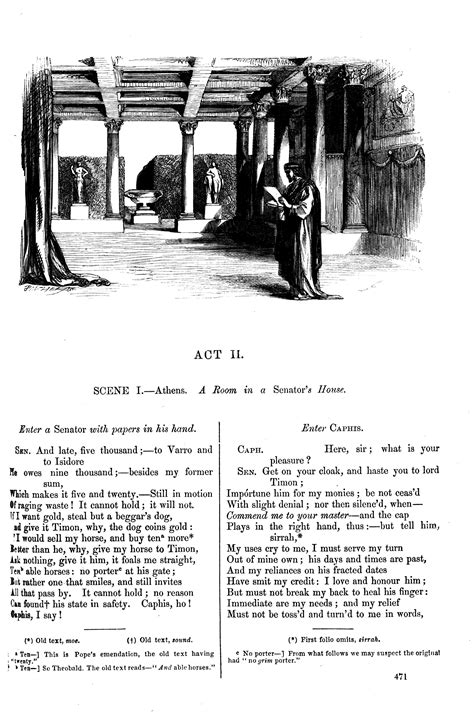 Timon of Athens | Victorian Illustrated Shakespeare Archive