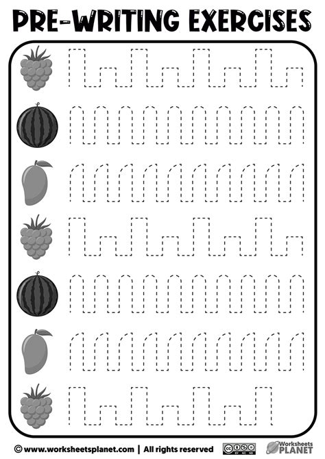 Prewriting Worksheets Free - kirjustenblogi