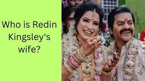 Who is Redin Kingsley's wife? Emerging Comedian Tamil Actor Got Married Recently