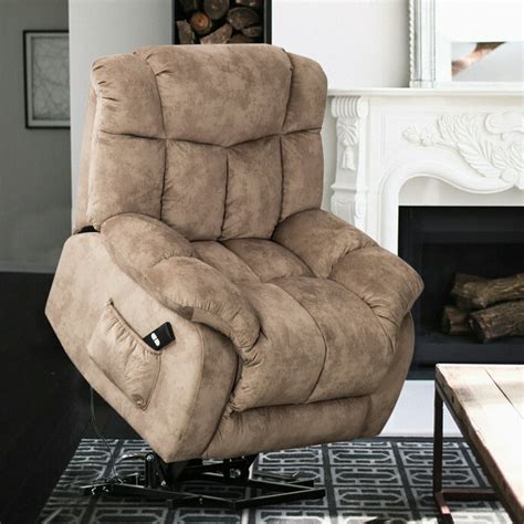 Electric Recliner Chair, Heavy Duty Power Lift Recliners for Elderly ...