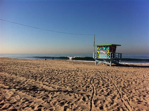 Free Images : beach, sea, coast, sand, ocean, horizon, track, shore, wave, lifeguard, summer ...